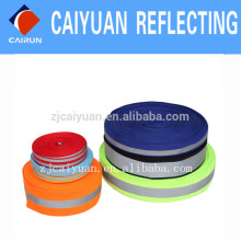 CY Sew on Garment Colorful Safety Reflective Ribbon Tape